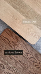Oak Folding Leg Mahjong Table