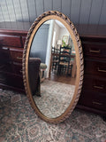 Large Oval Mirror