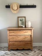 Natural Oak 3-Drawer Dresser