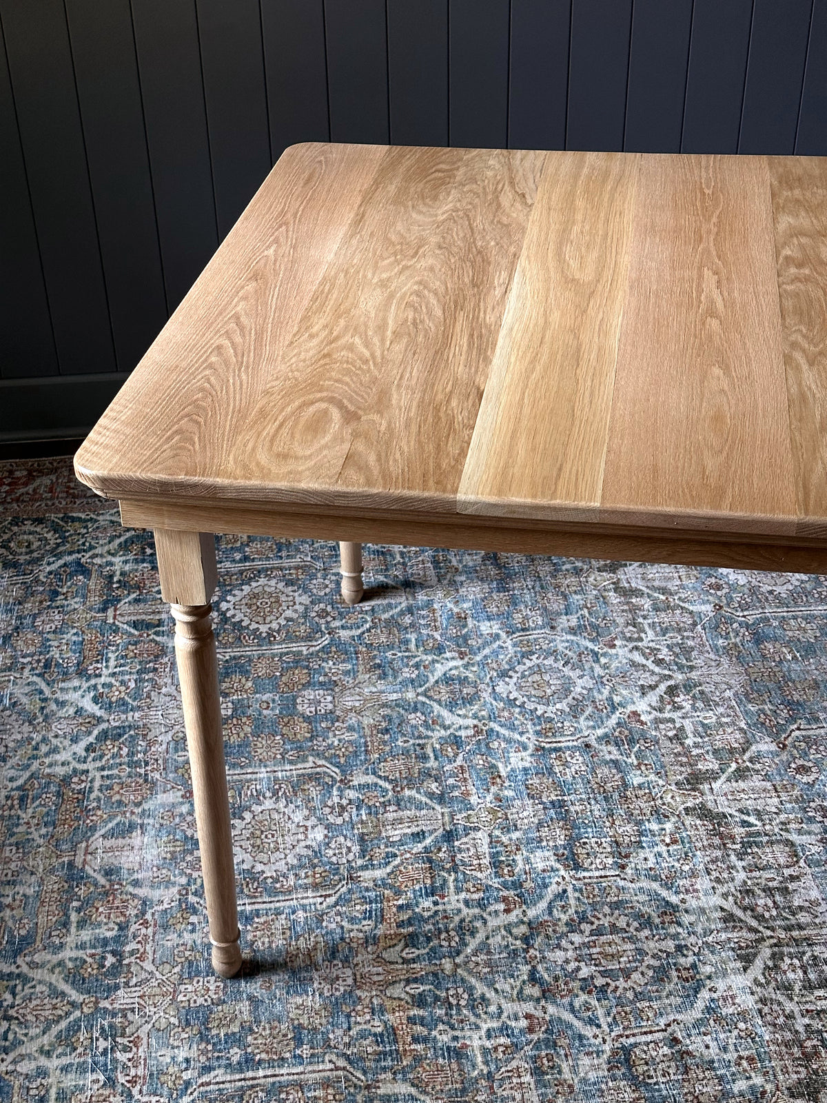 Oak Folding Leg Mahjong Table