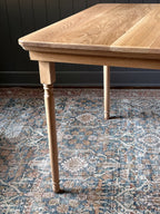 Oak Folding Leg Mahjong Table